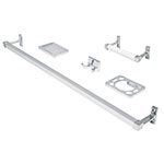 A-900 | Juego de 5 accesorios para baño metálicos, Foset Basic
