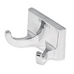 A-906 | Gancho doble metálico para toallas, Foset Basic