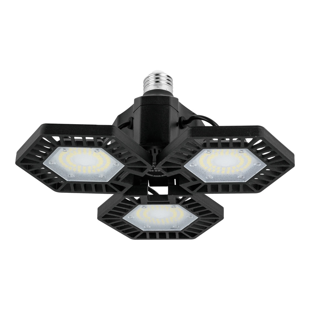 ABA-700L | Luminario de LED 65 W, aluminio con 3 paneles abatibles
