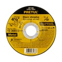 ABT-560 | Disco Tipo 27 de 4-1/2' x 6.2 mm desbaste de metal, Pretul