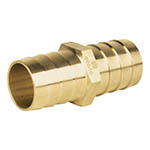 ADPO-1C | Cople inserción de latón 1' para poliducto negro, Foset