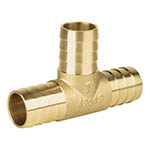 ADPO-1T | Tee inserción macho latón 1' para poliducto negro, Foset