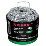 ALPU12-34 | Rollo de alambre de púas de 350 m calibre 12.5, Fiero