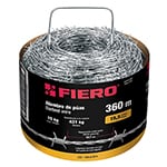 ALPU15-360 | Rollo de alambre de púas de 360 m calibre 15.5, Fiero