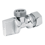 ANG-01B | Llave angular 1/2' x 1/2', 1/4 de vuelta, tipo barrilito