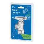 ANG-02BL | Llave angular 1/2' x 1/2' en blíster, Foset