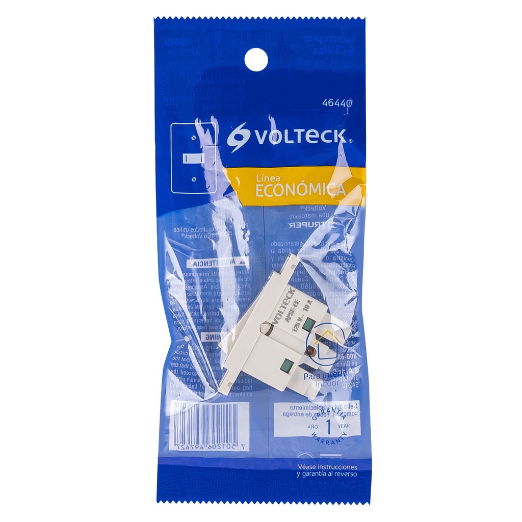 APSE-EE | Interruptor de 3 vías, línea Económica, Volteck