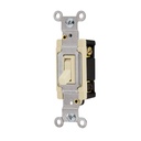 APSE-ES | Interruptor vertical de palanca, 3 vías, Standard, marfil