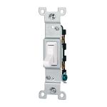 APSE-SB | Interruptor vertical de palanca, Standard, blanco, Volteck