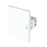 APSE3-LB | Interruptor sencillo blanco de 3 módulos, línea Lisboa