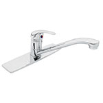 AQF-85 | Monomando inox para fregadero, cuello recto, Foset Aqua