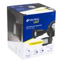 ARB-902S | Arbotante negro c/sensor movimiento, lámparas no incluidas