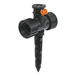 ASMI-360 | Aspersor mini de plástico, irrigación 360°, Truper