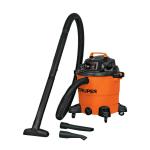 ASP-12 | Aspiradora de sólidos y líquidos de 12 gal, plástica, Truper