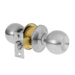 BAL-CM-EP | Cerradura tipo esfera, cilíndrico, entrada, cromo, Basic