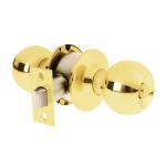 BAL-LB-BP | Cerradura tipo esfera, cilíndrico, baño, brillante, Basic