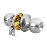 BALT-CM-EPB | Cerradura esfera tubular, entrada, cromo, blíster, Basic