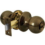 BALT-LA-BP | Cerradura tipo esfera, tubular, baño, antiguo, Hermex Basic