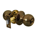 BALT-LA-BPB | Cerradura esfera tubular, baño, antiguo, blíster, Basic