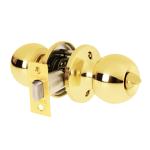 BALT-LB-BP | Cerradura tipo esfera, tubular, baño, brillante, Basic