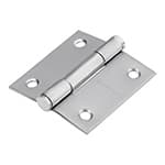 BC-204P | Bisagra cuadrada 2' acero inox, cabeza plana, Hermex