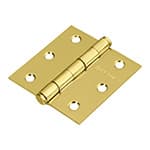BC-251P | Bisagra cuadrada 2-1/2' acero latonado, cabeza plana, Hermex