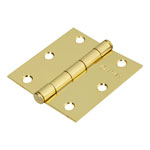 BC-301P | Bisagra cuadrada 3' acero latonado, cabeza plana, Hermex