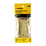 BC-301PPB | Bolsa con 2 bisagras cuadradas 3', acero latonado, Basic