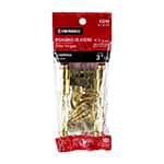 BC-301RB | Bolsa c/2 bisagras cuadradas de 3', latonado, cabeza redonda