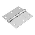 BC-353PP | Bisagra cuadrada 3-1/2', cromo mate, cabeza plana, Basic