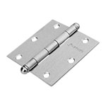 BC-353R | Bisagra cuadrada 3-1/2', cromo mate, cabeza redonda, Hermex