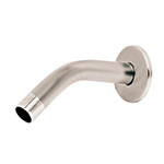 BCH-200N | Brazo y chapetón de repuesto para regadera, latón, satinado