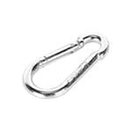 BMA-3/16 | Bandola mosquetón de acero 3/16', Fiero