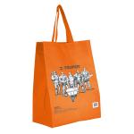 BOEC-38X49 | Bolsa ecológica naranja de 38 x 49 cm, Truper