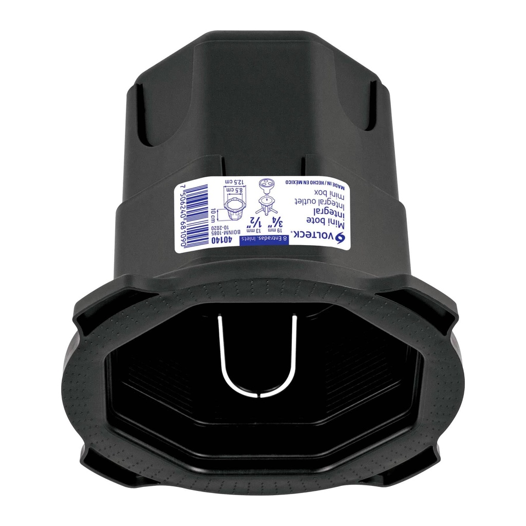 BOINM-1085 | Mini bote integral 10 cm, aro interno de 8.5 cm, Volteck