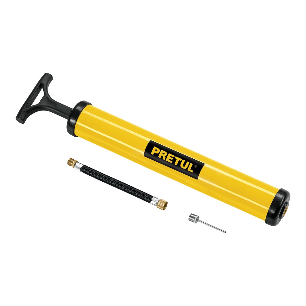 BOM-BAP | Mini bomba manual para inflar balones, 14.5 PSI, Pretul