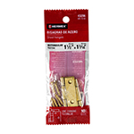 BR-151B | Bolsa con 2 bisagras rectangulares 1-1/2', acero latonado