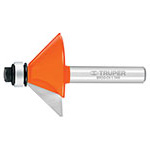 BROU-CH1-1/4X | Broca para router, chaflán, 1-1/4' con balero, Truper