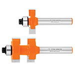 BROU-MACH3/4X | Juego de machimbrador, 3/4', con balero, Truper