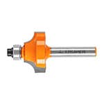 BROU-RM1X | Broca para router, redondeado con moldura, 1' con balero