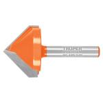 BROU-V1-1/8 | Broca para router, corte en 'V', 1-1/8'