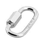 BSE-1/8 | Bandola de acero de 1/8' con seguro, Fiero