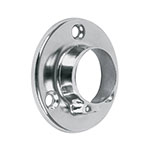 BTR-3 | Brida cromada para tubo redondo de clóset, Hermex