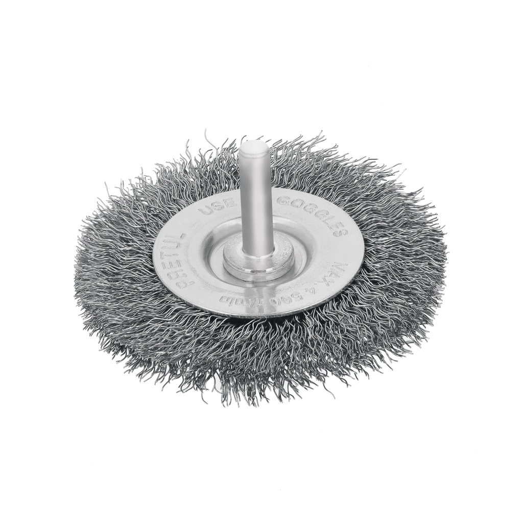 CA-3P | Carda circular 3' alambre grueso para taladro, Pretul