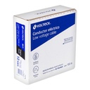 CAB-12N | Rollo de 100 m de cable THHW-LS 12 AWG negro, Volteck