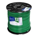 CAB-12V-500 | Metro de cable THHW-LS 12 AWG verde en carrete de 500 m