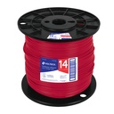CAB-14R-500 | Metro de cable THHW-LS 14 AWG rojo en carrete de 500 m