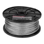 CAB-3/16F | Metro de cable flexible 3/16' de acero 7x19 hilos, 75 m