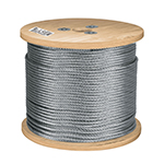 CAB-3/16F3 | Metro de cable flexible 3/16' de acero 7x19 hilos, 300 m