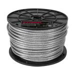 CAB-3/16FX | Metro cable flexible 3/16' acero 7x19 recubierto PVC, 75 m